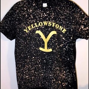 Yellowstone bleached t shirt